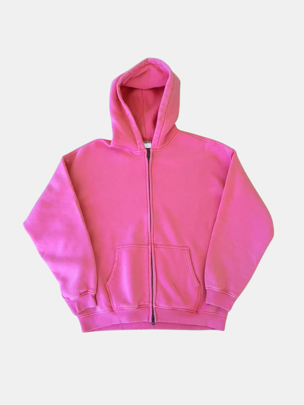 WASHED ZIP-UP