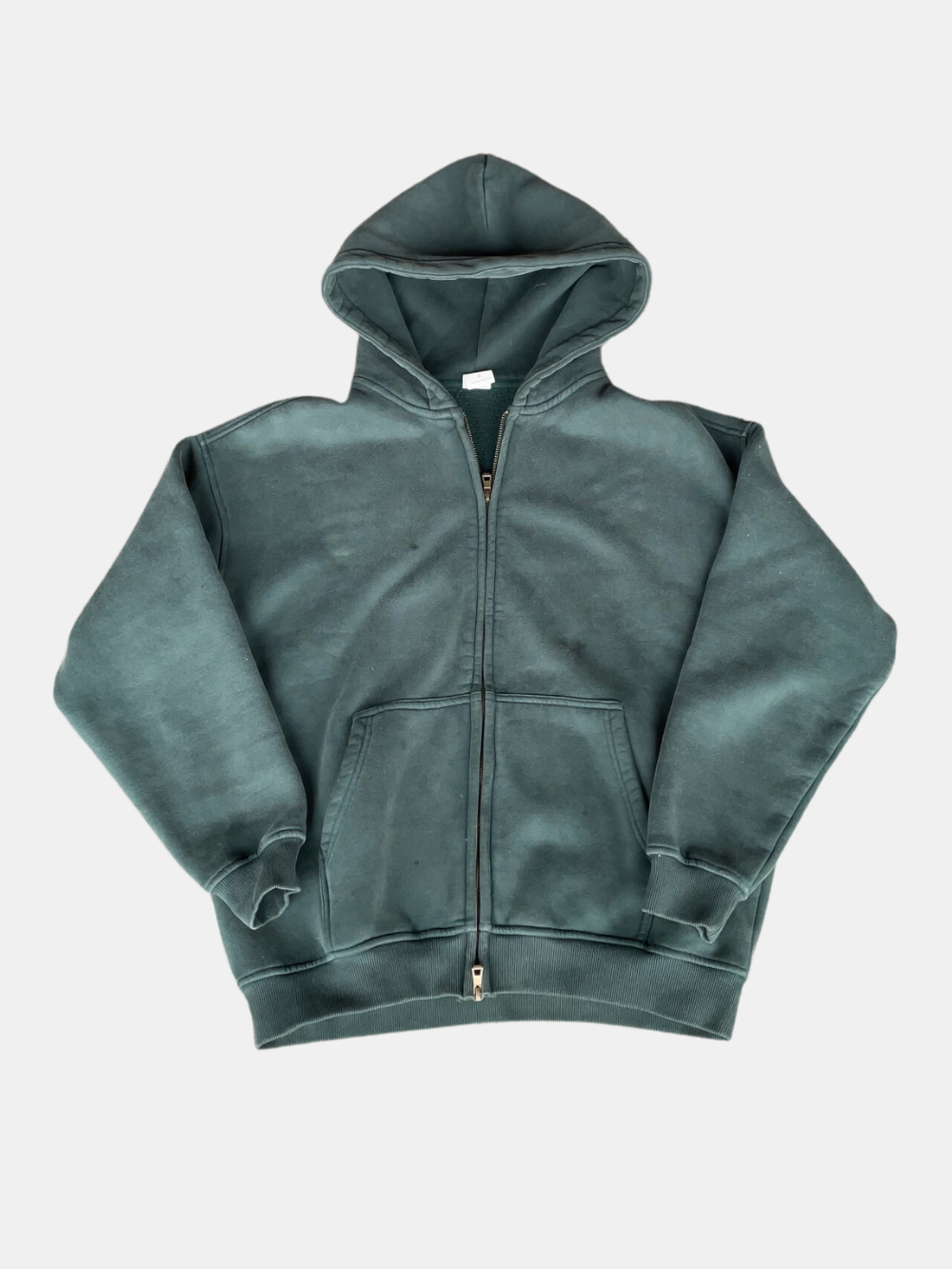 WASHED ZIP-UP