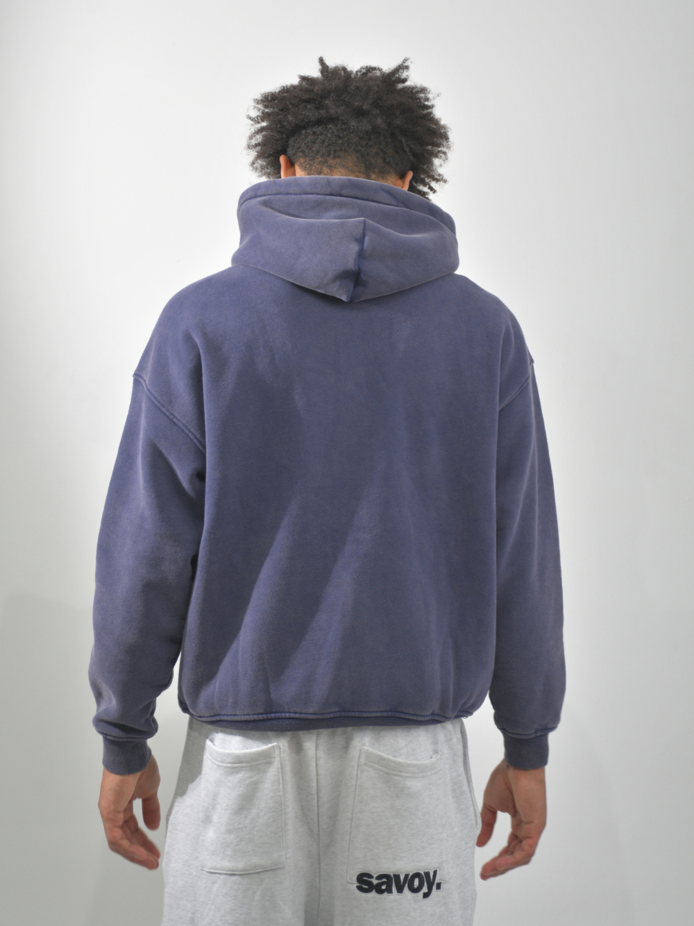 WASHED ZIP-UP